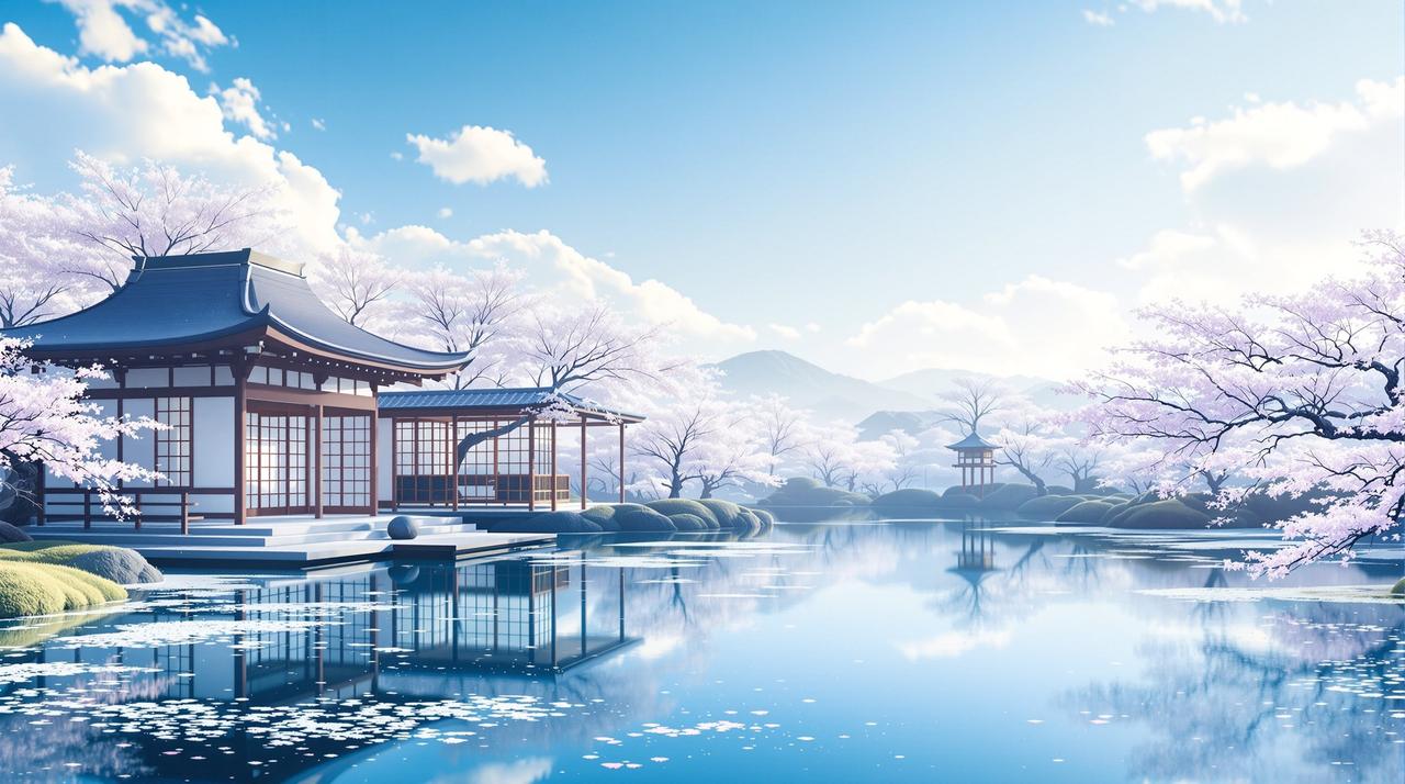 花与影:京都庭院里的四季流转